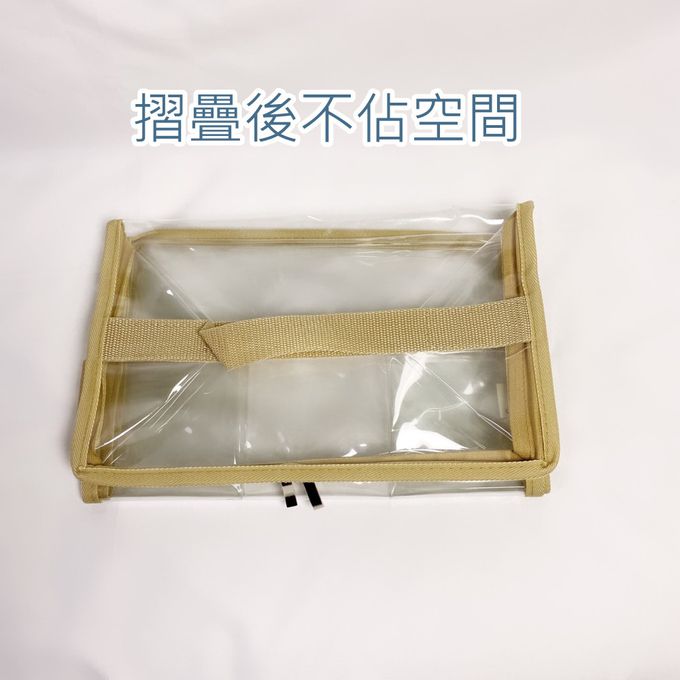 妞妞絲 - 透明收納袋-薄荷綠 (L)