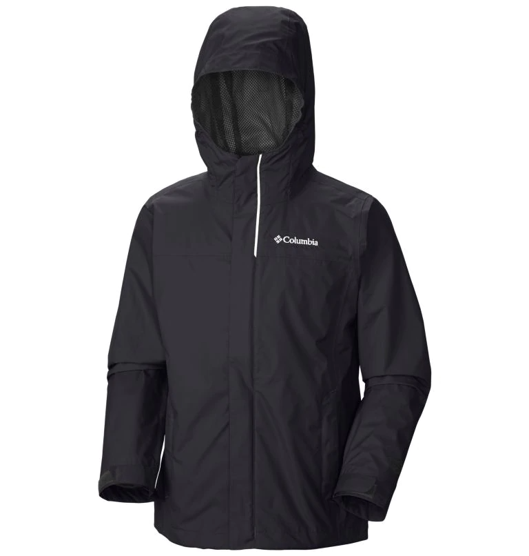 Columbia - 兒童高機能防水外套-Black 黑色