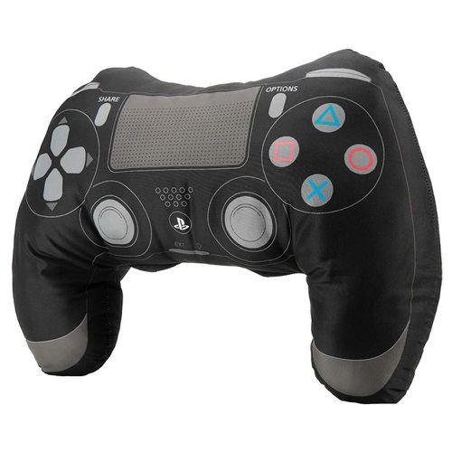 PlayStation PS4 SONY索尼 PS4 DUALSHOC 4 遊戲手把造型抱枕 -黑色