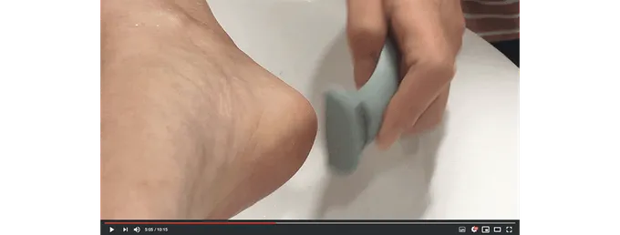 韓國 F3 systems - 安全刮腳皮刀-粉色