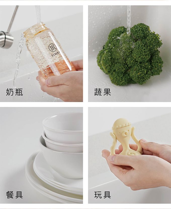 Simba 小獅王辛巴 - 高分解酵素奶瓶清潔劑800ml組合包(2入)-800ml