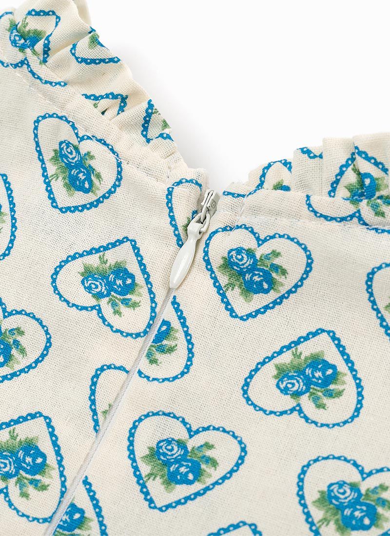 韓國 OZKIZ - (附包包)綠色愛心長袖高腰魚尾洋裝