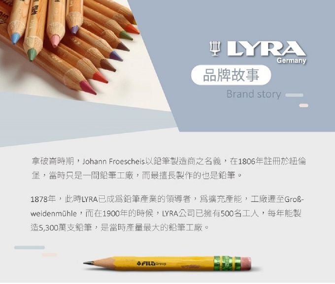 德國LYRA - 黃桿鉛筆造型擦-(3入)