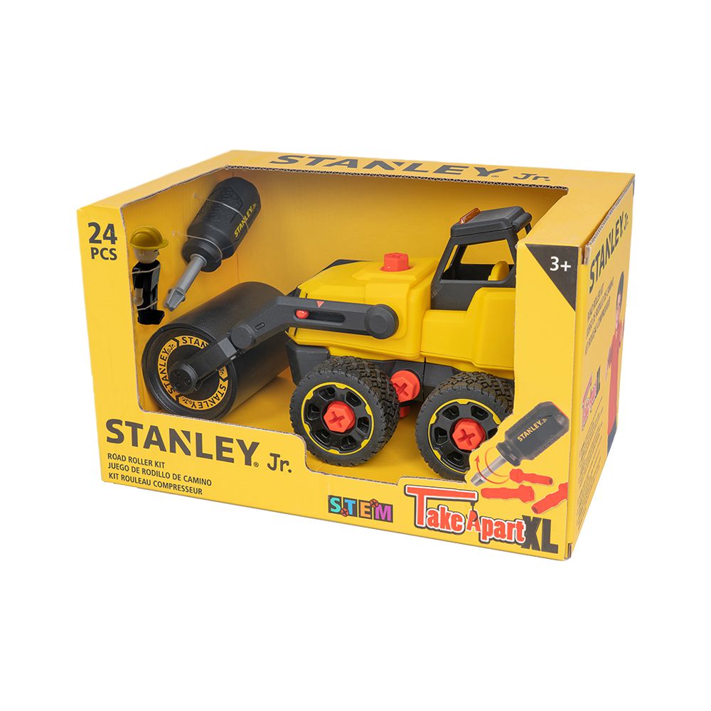 組裝工程車-壓路機