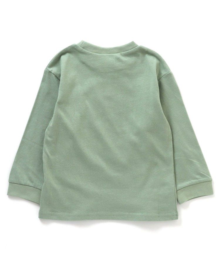 日本 BREEZE - 百搭舒適圓領薄長袖上衣-GO OUT-摩卡