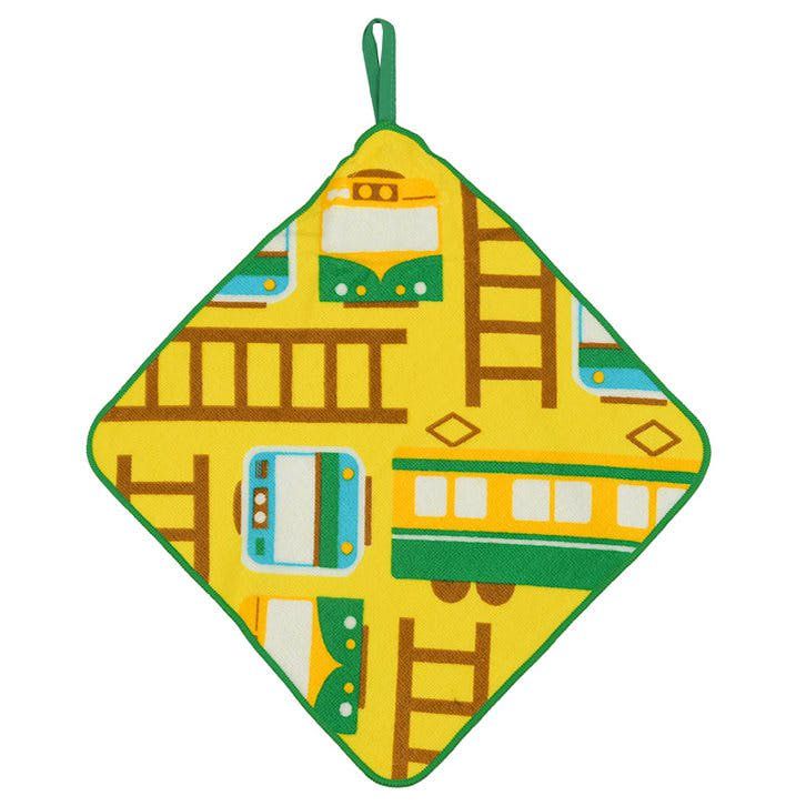 akachan honpo - 擦手巾5件組-交通工具