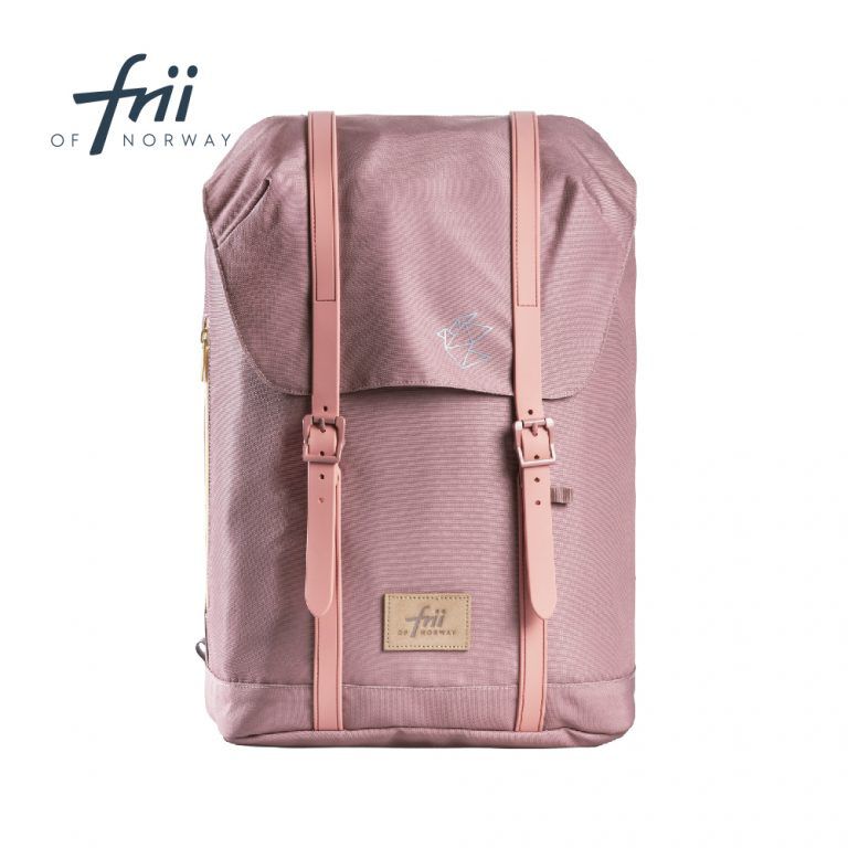 挪威Frii - Retro書包30L-時尚粉'22