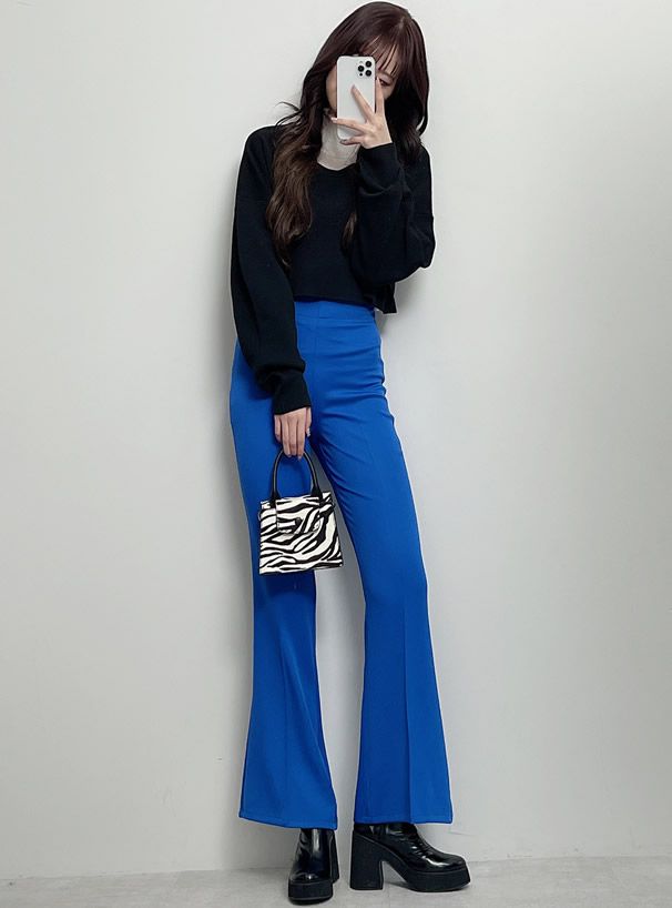 日本 GRL - 微透膚捲邊長袖上衣/內搭-天使白