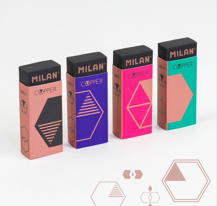 MILAN - Nata®橡皮擦_星鑽系列_4入組