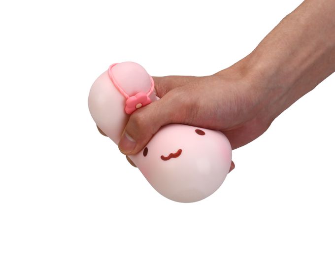 樂彩森林 - 療癒捏捏樂-花花兔-1入(顏色隨機)