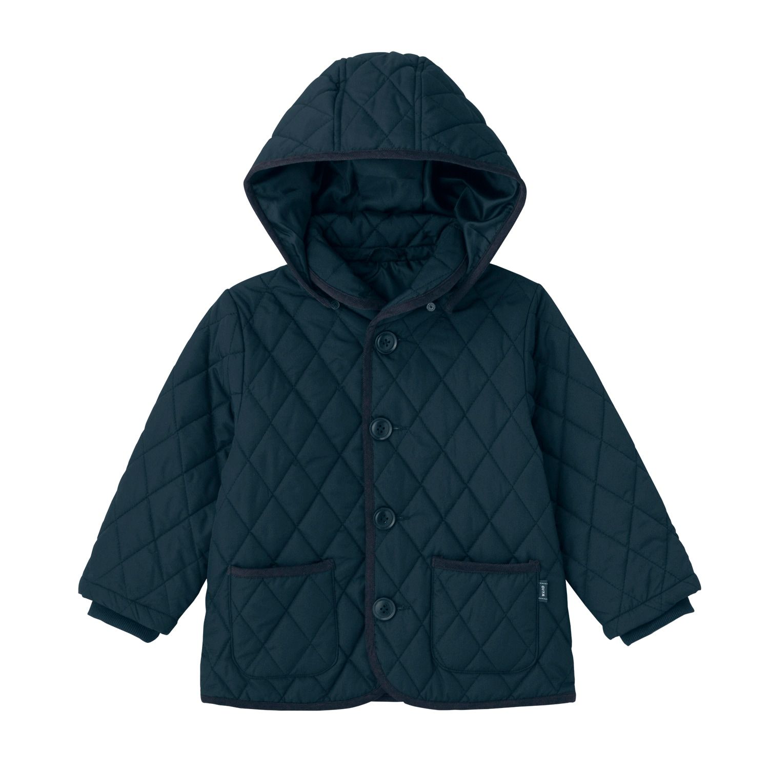 日本千趣會 - GITA 可機洗輕量棉防潑水絎縫外套-卡其