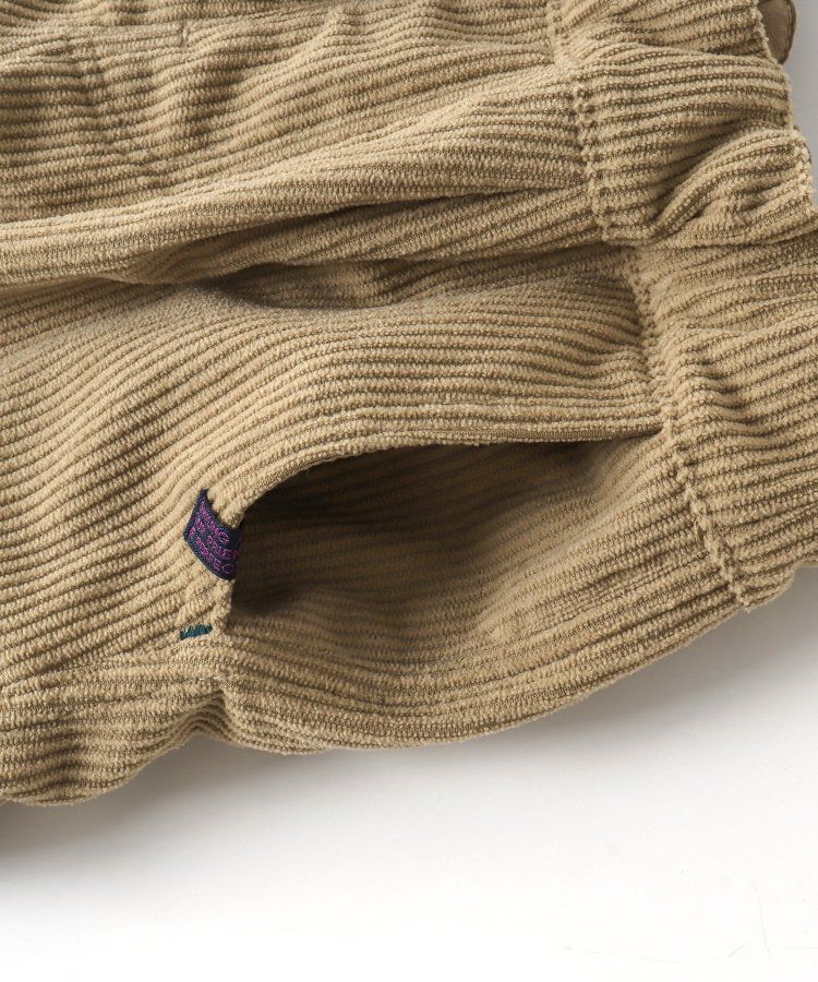 日本 BREEZE - 燈芯絨裏起毛保暖長褲-粉紅