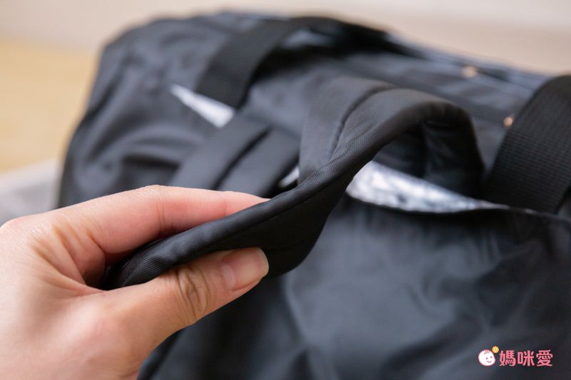 日本 Chepeli - 超大容量保冷購物袋/背包(可套購物籃)-時尚黑-35L/耐重15kg