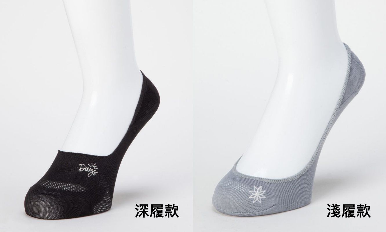 就是不脫落！日本專利ㄈ字防滑隱形襪