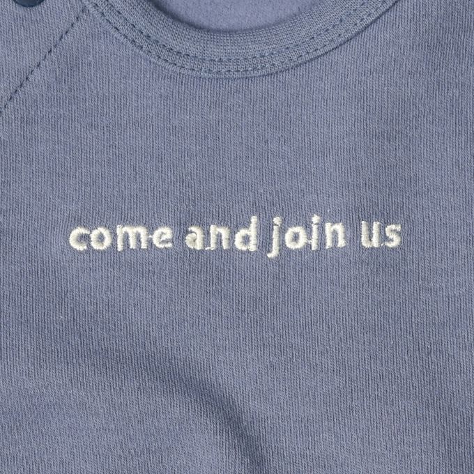 akachan honpo - 長袖兔裝 翻身神隊友-彈性材質-深藍色