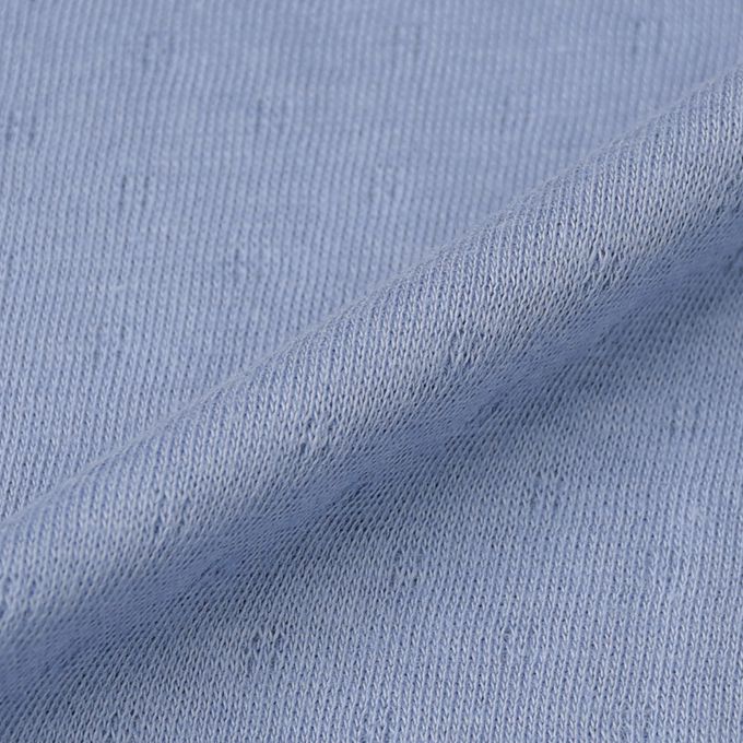 akachan honpo - 長袖圓領上衣2件組-蓬鬆棉 土星&火箭-藍色