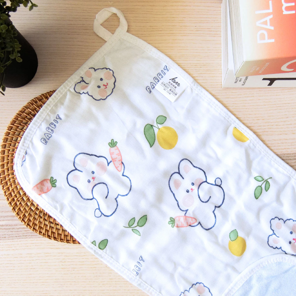 MIT台灣製 頂級竹纖棉紗布童巾 兒童毛巾 柔軟親膚 25x50cm 多款印花-隨機出色-6入組