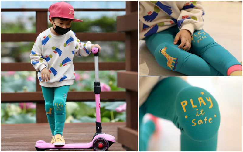 韓國 OZKIZ｜護膝機能運動褲 ★ 橫衝直撞寶貝必備款