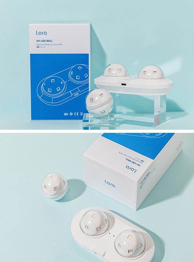下殺59折↘︎韓國IORA 殺菌球✦外出用無死角殺菌ｘ全機防水
