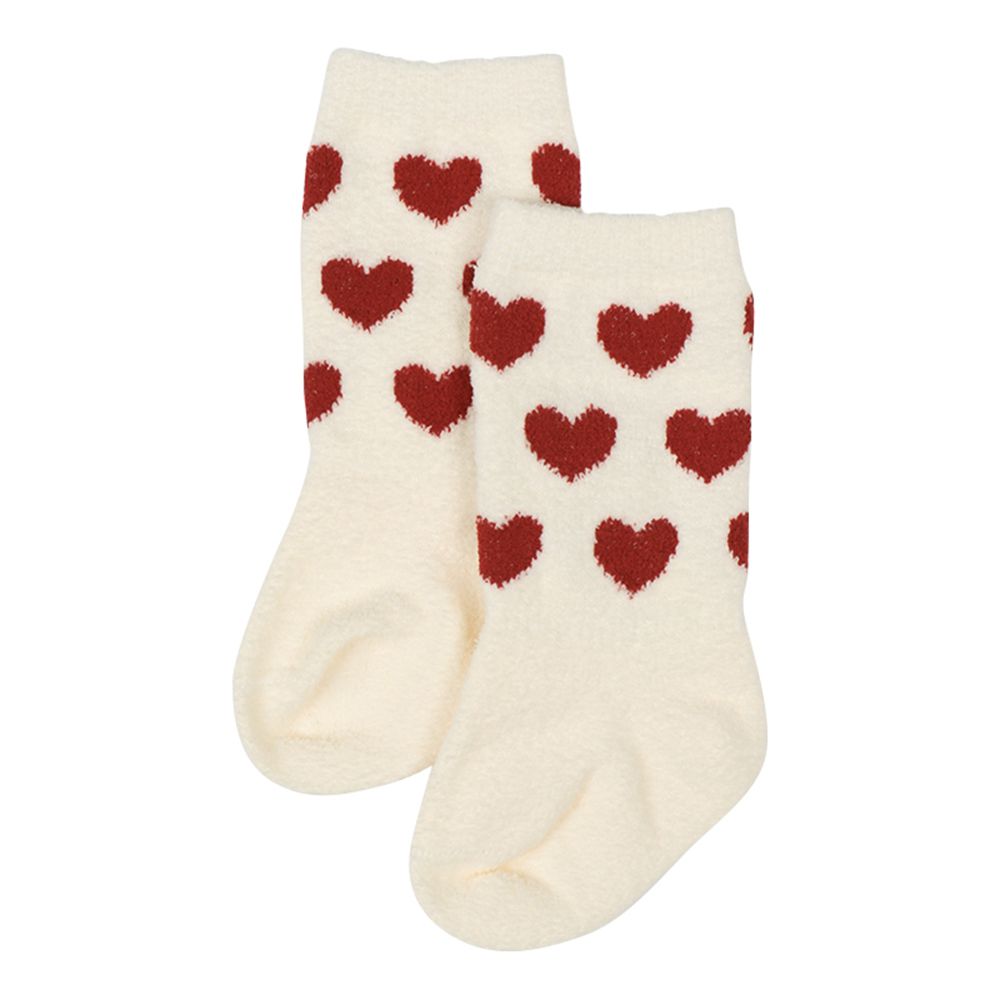 蓬鬆襪-紅色 (7~9cm)