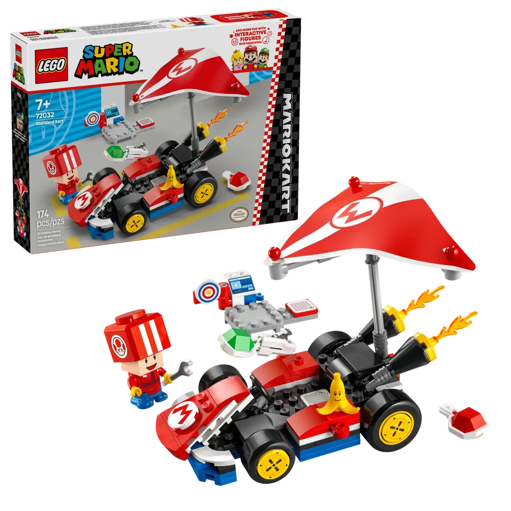 LEGO 72032 瑪利歐賽車™ 標準車 Mario Kart™ – Standard Kart