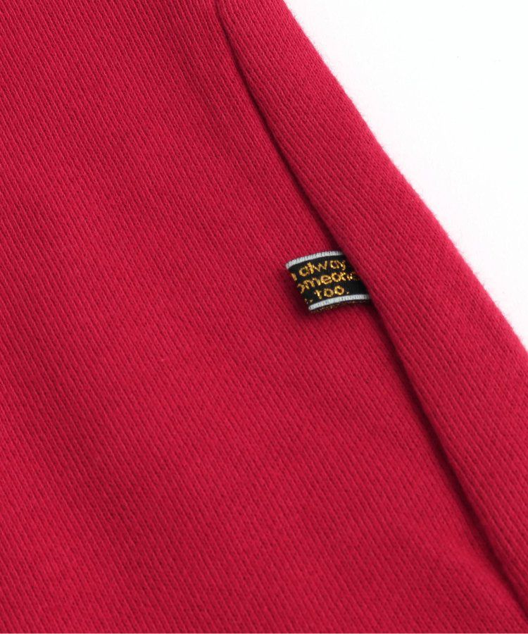 日本 BREEZE - 節慶滿點！裏毛長袖洋裝-假期-紅