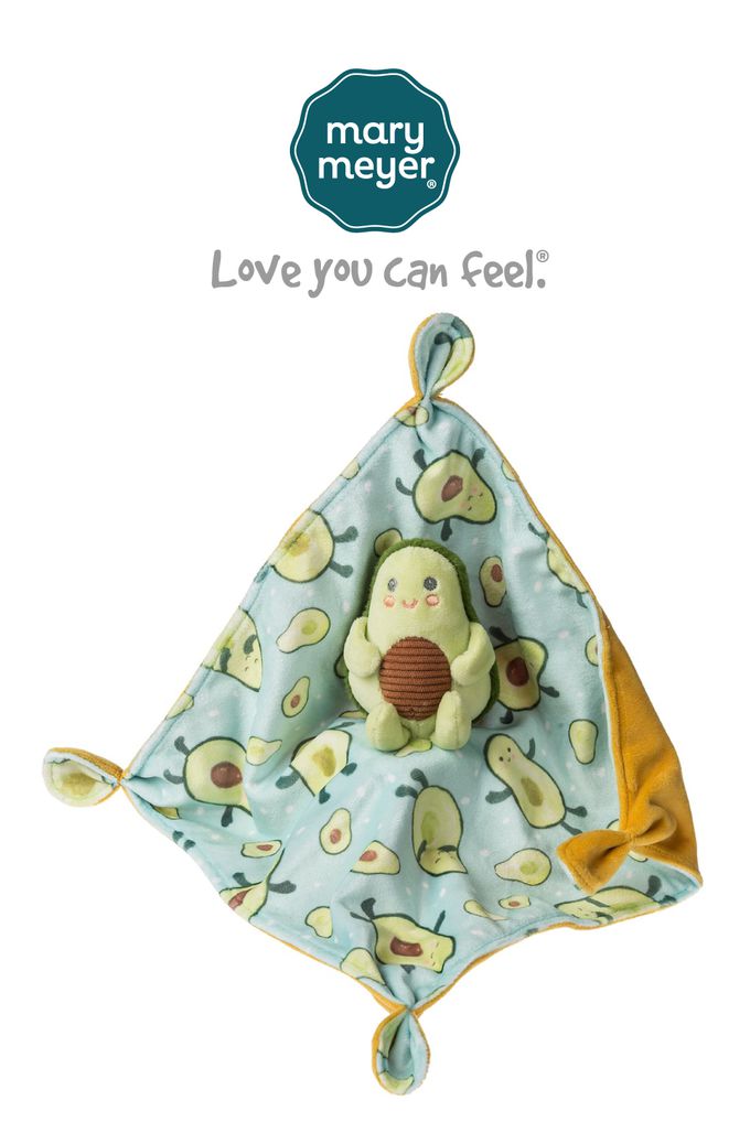 美國 MaryMeyer 蜜兒 - 柔軟安撫巾-酪梨 QQ