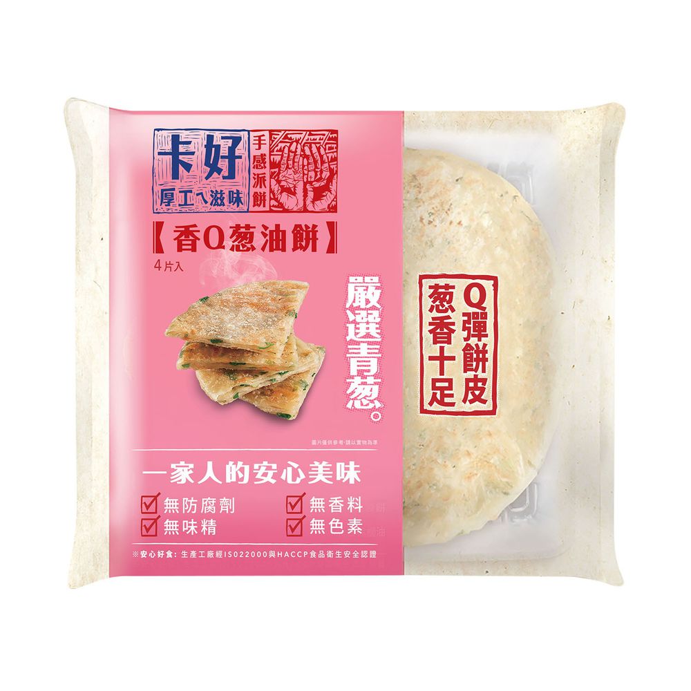 桂冠 - 卡好蔥油餅-110g/片；4片/包