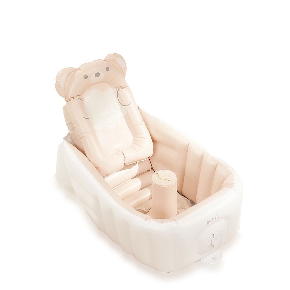 充氣式三階段嬰兒浴盆-萌貝兒