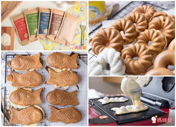 日本LEGUMES DE YOTEI - 北海道產天然鬆餅粉-天然原味五入組-180g*5