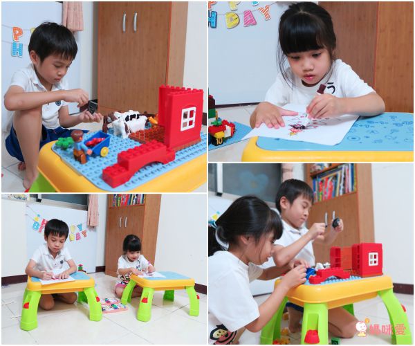 3 in 1 益智積木學習桌 ✖ 軌道滾球積木【獨家現省優惠】↗