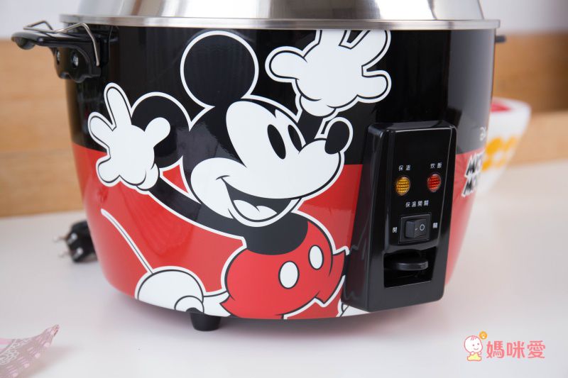 迪士尼 - 米奇系列304不鏽鋼11人份電鍋-經典紅
