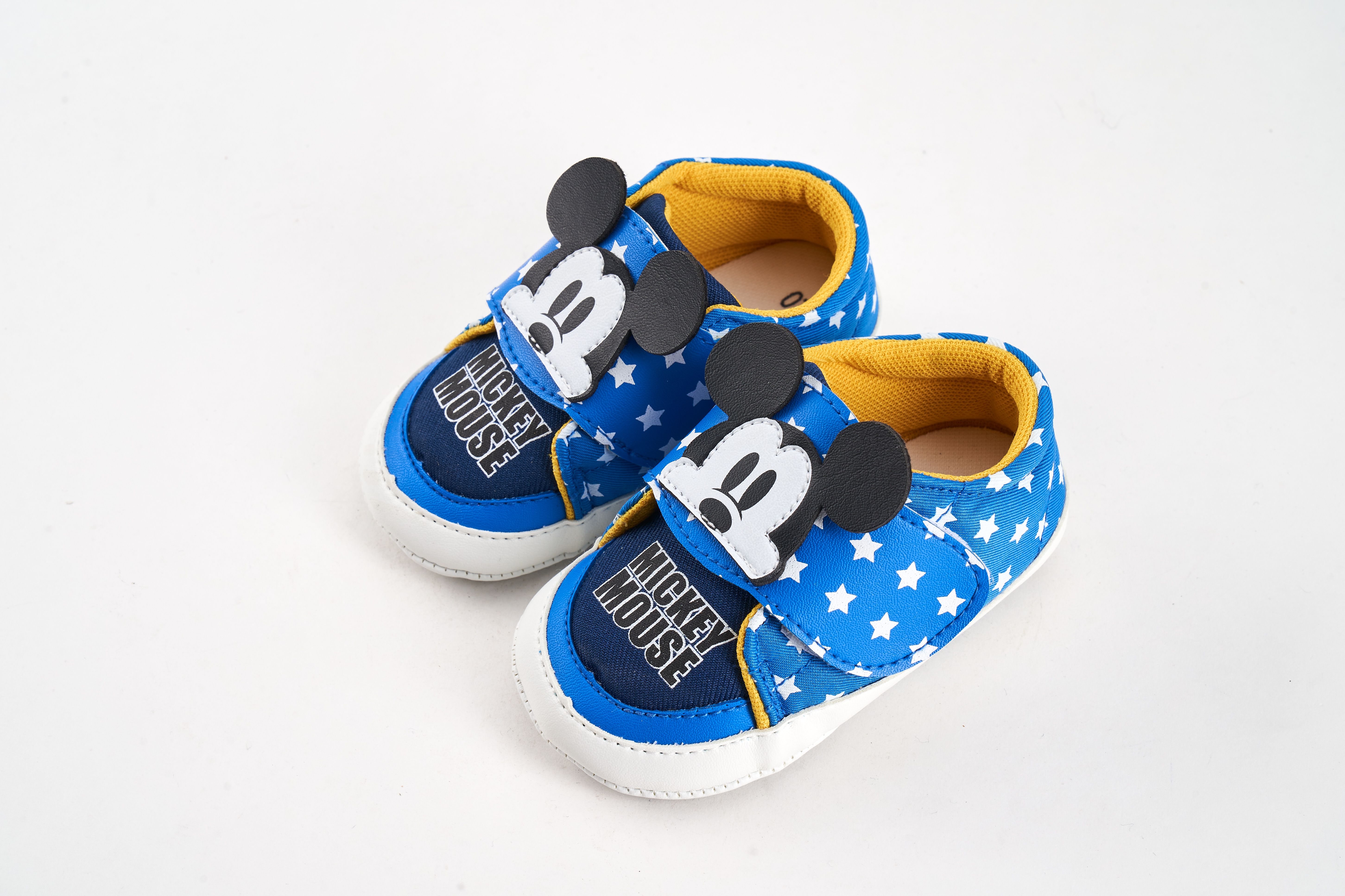 akachan honpo - 米奇經典造型學步鞋-藍色