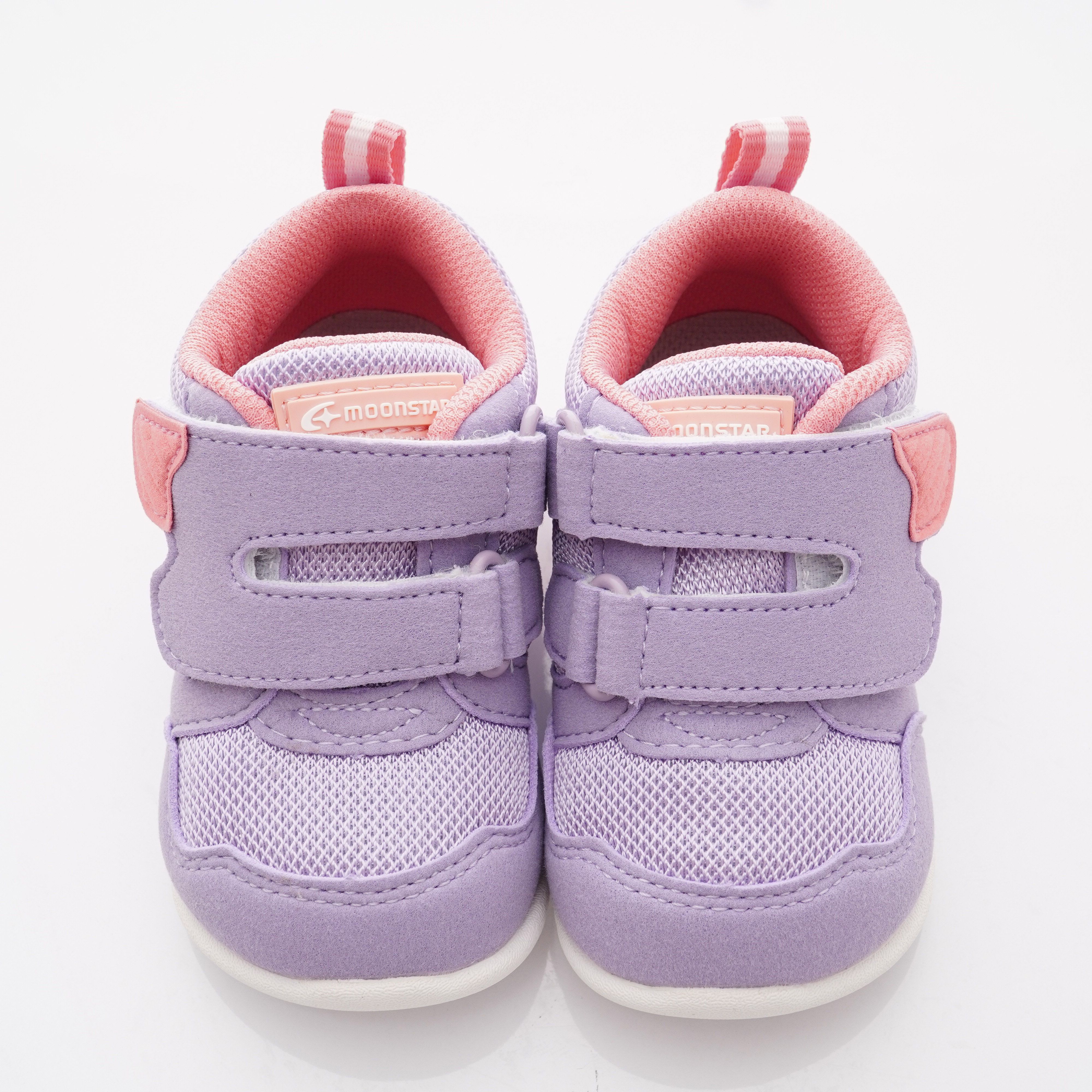 Moonstar日本月星 - 機能童鞋-HI系列3E學步鞋(寶寶段)-紫