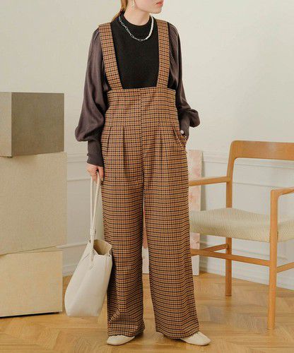 日本 Bou Jeloud - 細針織拼接泡泡袖上衣-淺卡其