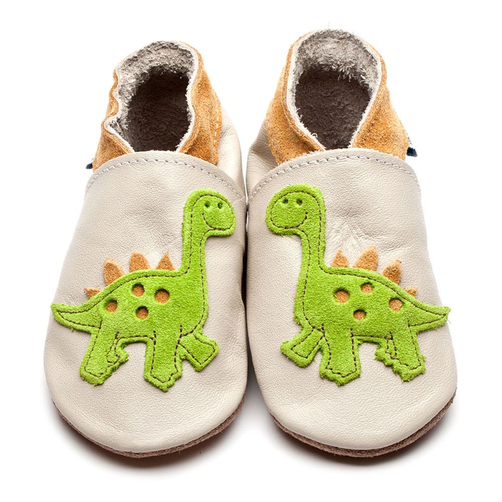 英國Inch Blue - 寶寶學步鞋-俏皮恐龍