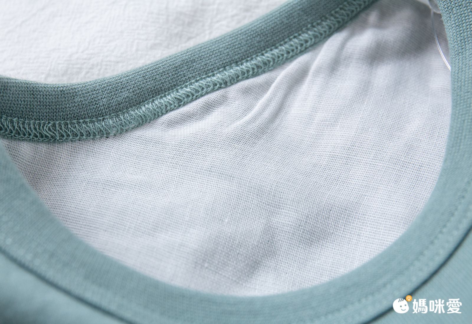 akachan honpo - 男長袖家居服CoCupa背部為棉紗-藍色