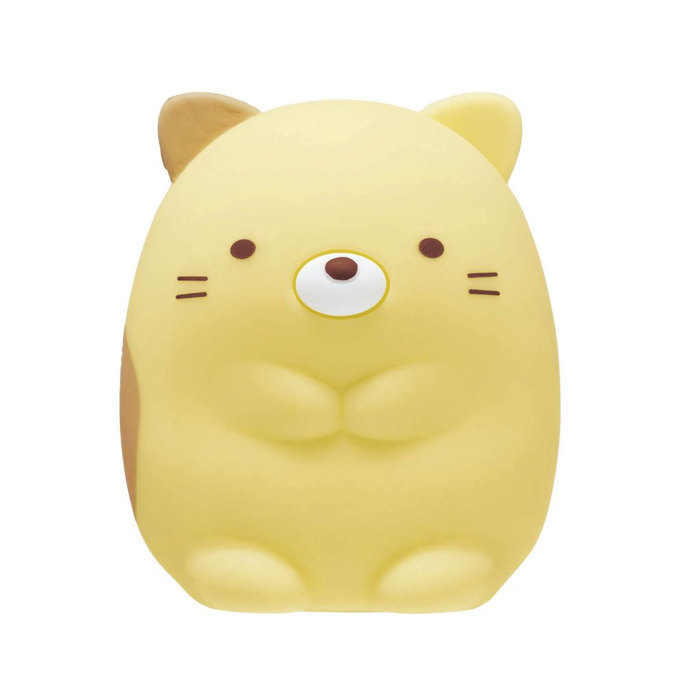 日本千趣會 - 角落生物 備長炭除臭盒-貓咪-黃 (6.5cm高)