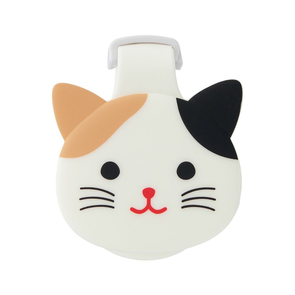 日本文具 LIHIT - 紙膠帶切割器(附磁鐵)-小花貓
