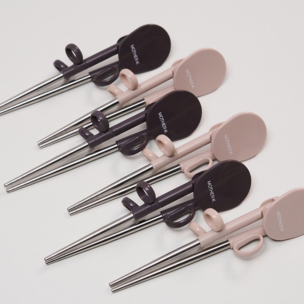 輕奢不鏽鋼幼兒學習筷