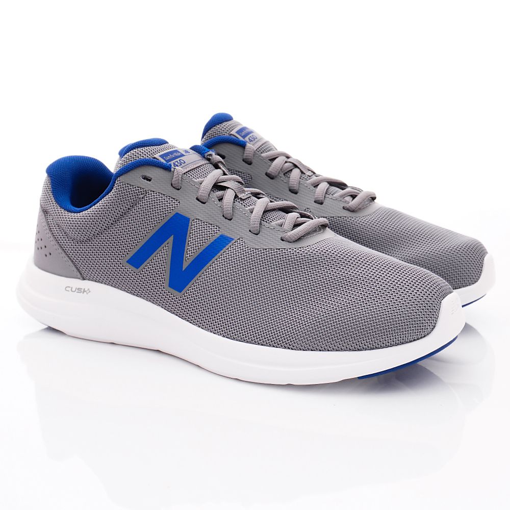 New Balance - 紐巴倫童鞋-430系列時尚前衛運動鞋(成人男段)-灰