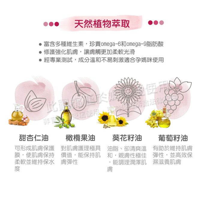 德國珊諾sanosan - S孕女神寵愛孕肌撫紋組-植萃抗紋護理油+多胜肽緊緻撫紋霜