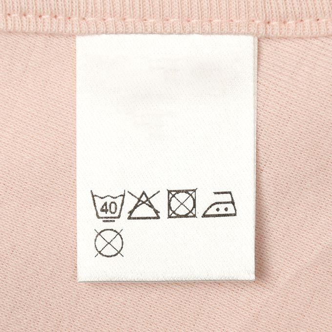 akachan honpo - 短袖有機包屁衣2件組-套頭式-粉紅色