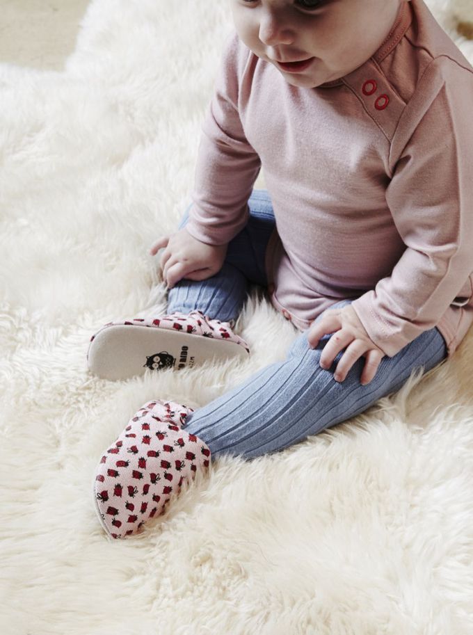 英國 POCO NIDO - 寶寶手工鞋 /學步鞋-幸運小瓢蟲