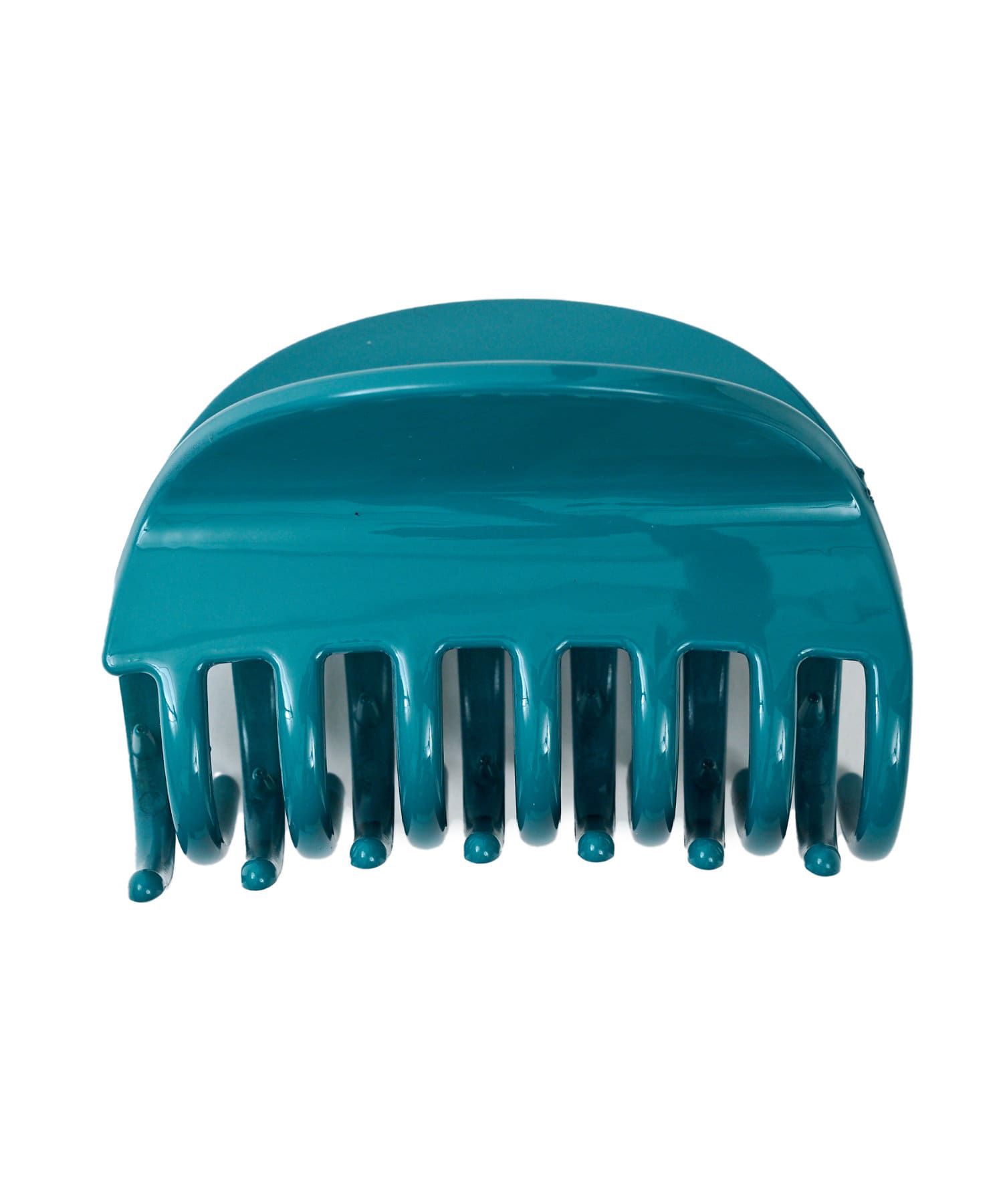 日本 Lattice - 慵懶簡約壓克力抓夾/髮夾-卡其棕