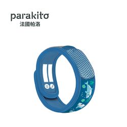 Parakito 法國帕洛 - 天然精油防蚊兒童手環-小鯊魚款