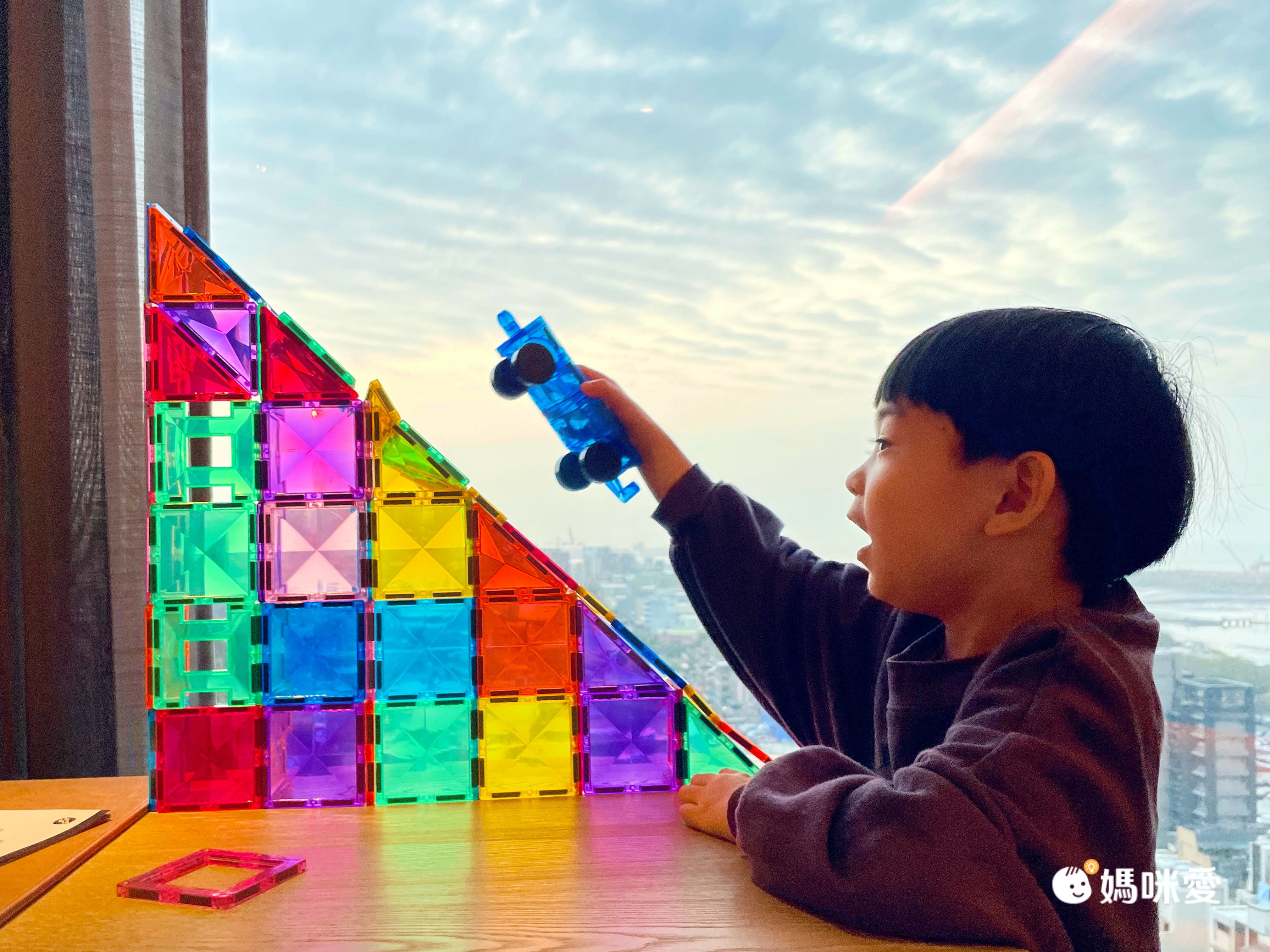 MiDeer - 多彩透光磁力片(60片)