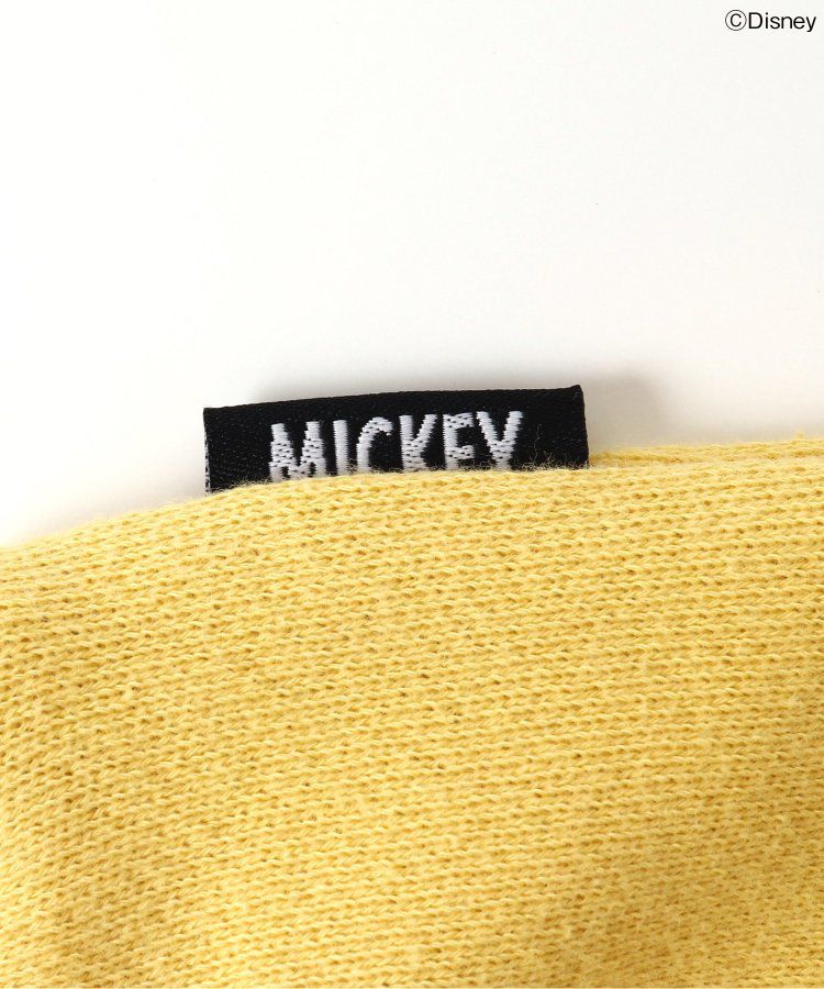 日本 BREEZE - 聯名款 迪士尼印花長袖上衣-米奇復古-黃