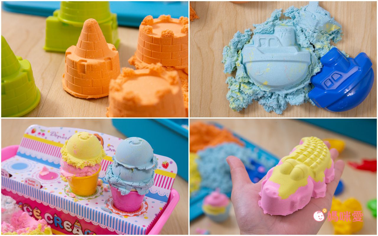 IG爆紅！韓國 Donerland 天使動力沙＆不沾手輕黏土