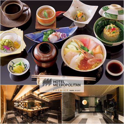 JR東日本大飯店台北 - 日本料理HAYASE午間御膳套餐(2張組↘)